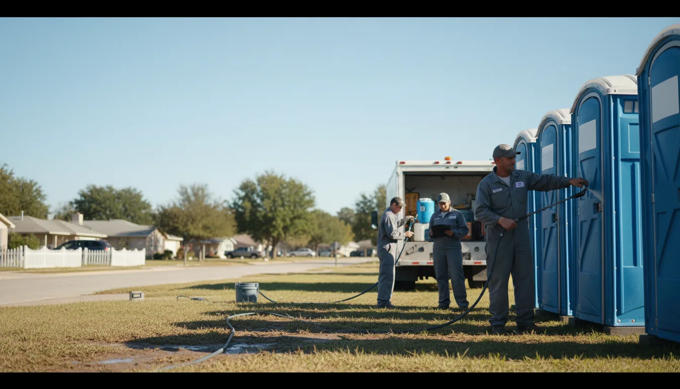 Long-Term Portable Toilet Rental in Ravenden Springs, AR near me